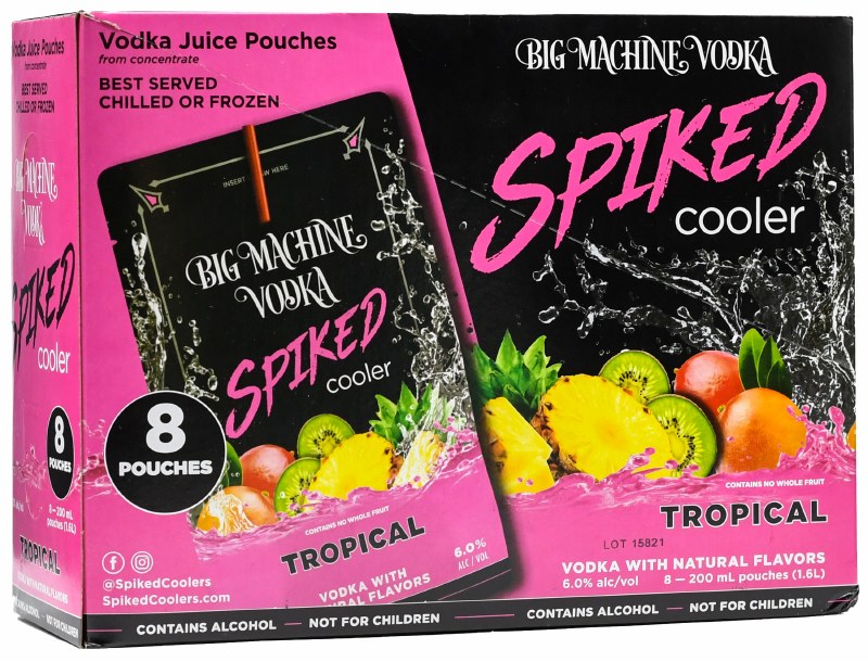 Big Machine Spiked Cooler Tropical 8pk 200ml Legacy Wine and Spirits